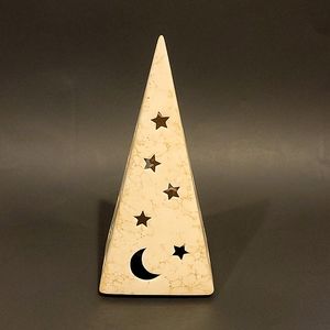 Partylite Galaxy Top, Cresent Moon, Stars.